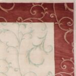 4’11”x7’10” Decorative Tan Nepal Wool & Silk Hand-Knotted Rug - Image 2