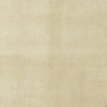 4’11”x8’ Transitional Ivory Wool & Silk Hand-Knotted Rug - Image 2