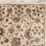 4’2”x6’2” Decorative Taupe Hand Spun Wool Hand-Knotted Rug - Image 3