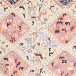 5’4”x6’10” Persian Kilim Wool Hand-Knotted Rug - Image 3