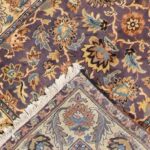 4’x6’ Decorative Purple Wool Hand-Knotted Rug - Image 4