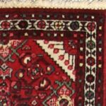 2’1”x4’1” Traditional Red Persian Wool Hand-Knotted Rug - Image 3