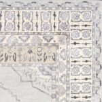 4’x6’ Decorative Gray Vintage Wool & Silk Hand-Tufted Rug - Direct Rug Import | Rugs in Chicago, Indiana,South Bend,Granger