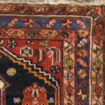 2’6”x3’11” Traditional Navy Persian Wool Hand-Knotted Rug - Image 3