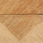 6’2”x8’8” Contemporary Tan Wool Hand-Knotted Rug - Image 5