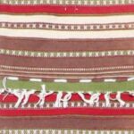 1’1”x1’9” Persian Kilim bag Green Wool Hand-Knotted Rug