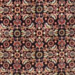 2’9”x4’3” Traditional Black Persian Wool Hand-Knotted Rug - Image 2