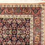 2’9”x4’3” Traditional Black Persian Wool Hand-Knotted Rug - Image 3