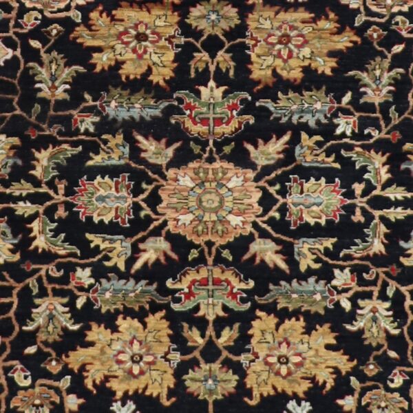 8'x10' Traditional Black Heriz Wool Hand-Knotted Rug - Direct Rug Import | Rugs in Chicago, Indiana,South Bend,Granger