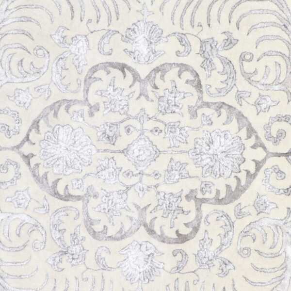 8'5"x8'5" Decorative Round Vintage Wool & Silk Hand-Tufted Rug - Direct Rug Import | Rugs in Chicago, Indiana,South Bend,Granger