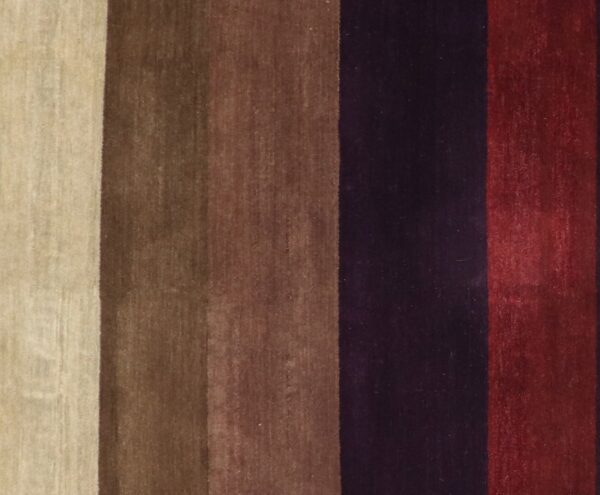 8'1"x10' Modern Burgandy Nepal Wool Hand-Knotted Rug - Direct Rug Import | Rugs in Chicago, Indiana,South Bend,Granger