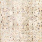 5’8”x7’11” Traditional Tan Wool & Silk Hand-Knotted Rug - Direct Rug Import | Rugs in Chicago, Indiana,South Bend,Granger