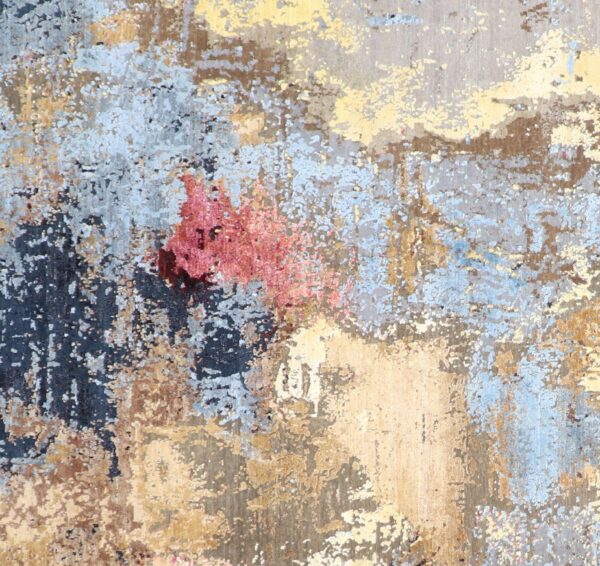 9'x12'3" Contemporary Wool & Silk Hand-Knotted Rug - Direct Rug Import | Rugs in Chicago, Indiana,South Bend,Granger