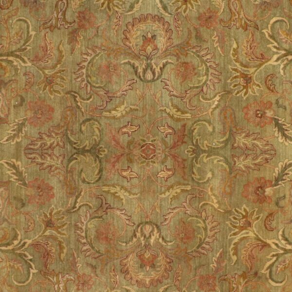 8'x10' Decorative Green Kashan Wool Hand-Knotted Rug - Direct Rug Import | Rugs in Chicago, Indiana,South Bend,Granger