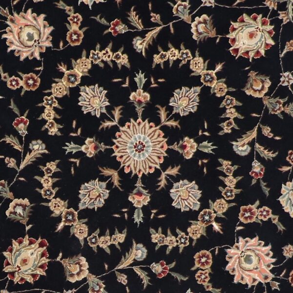 8'11"x8'11" Traditional Round Wool & Silk Hand-Tufted Rug - Direct Rug Import | Rugs in Chicago, Indiana,South Bend,Granger