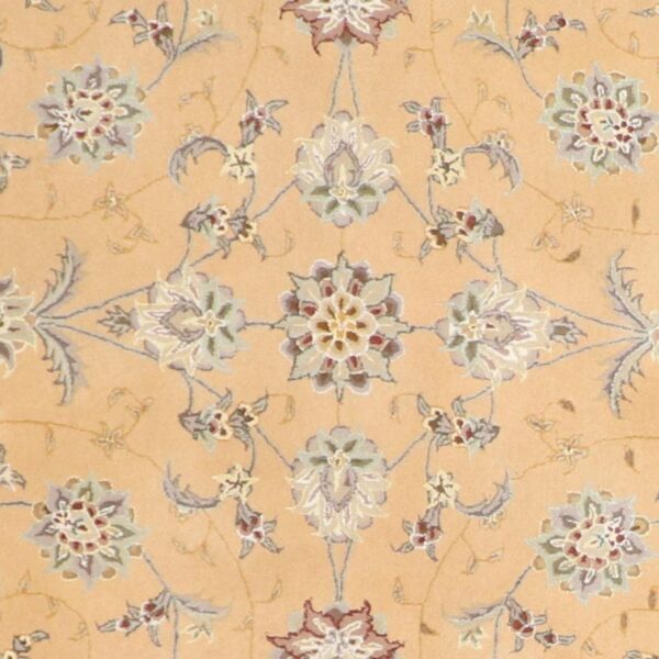 8'6"x8'6" Traditional Round Wool & Silk Hand-Tufted Rug - Direct Rug Import | Rugs in Chicago, Indiana,South Bend,Granger