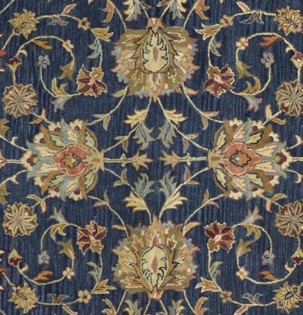 8’9”x11’10” Traditional Navy Wool Hand-Tufted Rug - Direct Rug Import | Rugs in Chicago, Indiana,South Bend,Granger