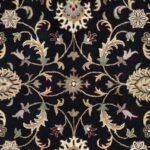 8’6”x11’6” Traditional Black Wool Hand-Tufted Rug - Direct Rug Import | Rugs in Chicago, Indiana,South Bend,Granger