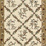 3'x8'4" Decorative Ivory Wool Hand-Tufted Rug - Direct Rug Import | Rugs in Chicago, Indiana,South Bend,Granger