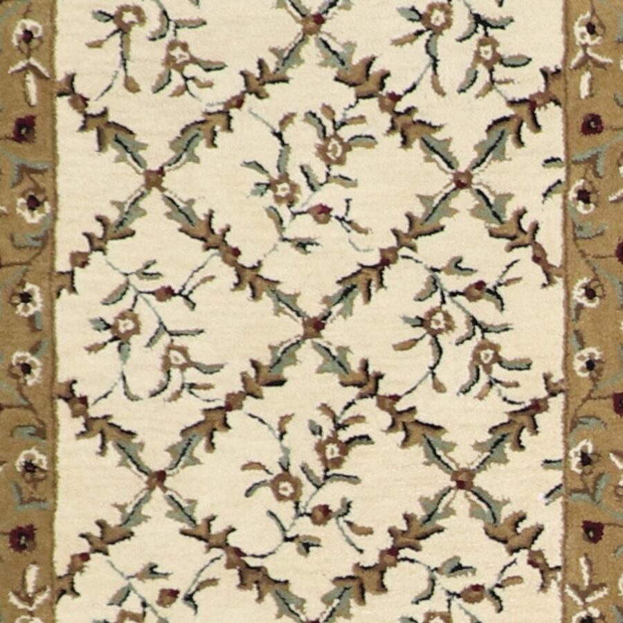 3'x8'4" Decorative Ivory Wool Hand-Tufted Rug - Direct Rug Import | Rugs in Chicago, Indiana,South Bend,Granger
