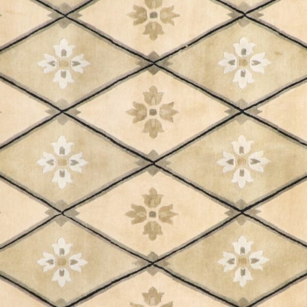 8'10"x11'9" Decorative Tan Nepal Wool Hand-Knotted Rug - Direct Rug Import | Rugs in Chicago, Indiana,South Bend,Granger