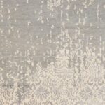 6'x8'10" Transitional Gray Wool & Silk Hand-Knotted Rug - Direct Rug Import | Rugs in Chicago, Indiana,South Bend,Granger
