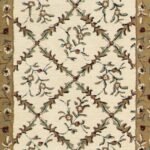 3'x8'3" Decorative Overall Wool Hand-Tufted Rug - Image 2