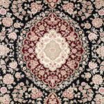 8'x9'10" Traditional Tabriz Wool & Silk Hand-Knotted Rug - Direct Rug Import | Rugs in Chicago, Indiana,South Bend,Granger