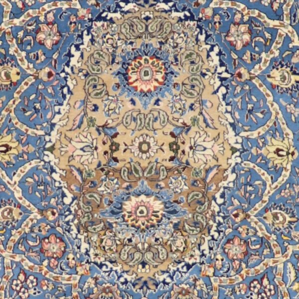 5'3"x9'2" Traditional Teal Wool Hand-Knotted Rug - Direct Rug Import | Rugs in Chicago, Indiana,South Bend,Granger