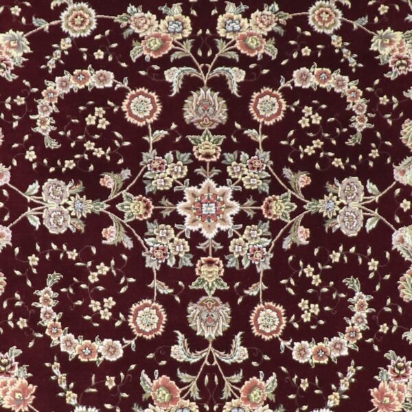 9'2"x12'3" Traditional Tabriz Wool & Silk Hand-Knotted Rug - Direct Rug Import | Rugs in Chicago, Indiana,South Bend,Granger