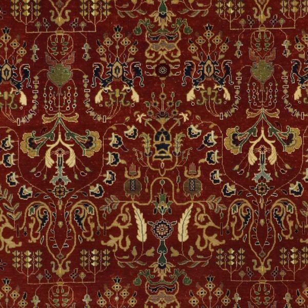 6'x9' Traditional Red Wool Hand-Knotted Rug - Direct Rug Import | Rugs in Chicago, Indiana,South Bend,Granger