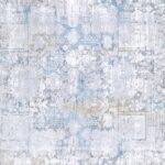 7'8"x9'8" Transitional Silver Wool & Silk Hand-Finished Rug - Direct Rug Import | Rugs in Chicago, Indiana,South Bend,Granger