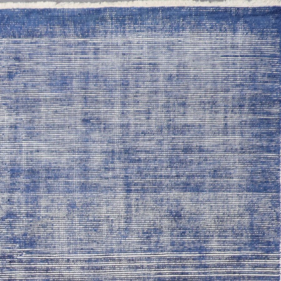 8'7"x11'9" Transitional Blue Wool Hand-Knotted Rug - Direct Rug Import | Rugs in Chicago, Indiana,South Bend,Granger