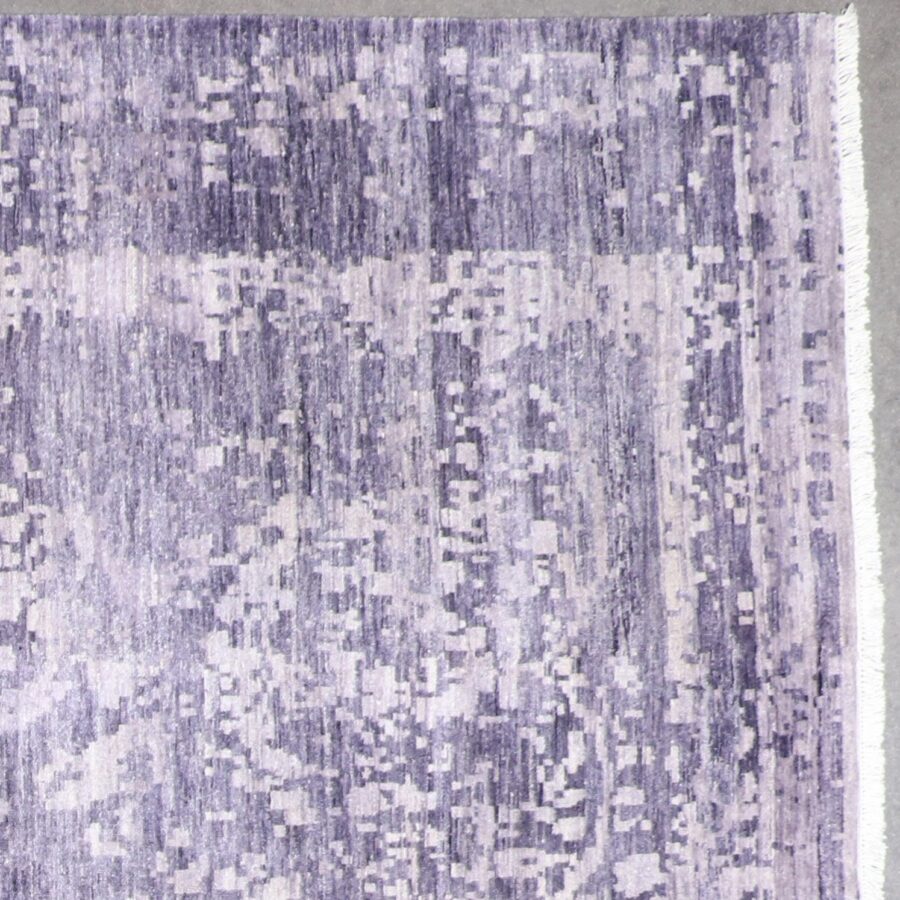 8'11'x12'1" Transitional Purple Silk Hand-Knotted Rug - Direct Rug Import | Rugs in Chicago, Indiana,South Bend,Granger