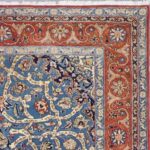 5'3"x9'2" Traditional Teal Wool Hand-Knotted Rug - Direct Rug Import | Rugs in Chicago, Indiana,South Bend,Granger