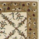 3'x8'4" Decorative Ivory Wool Hand-Tufted Rug - Direct Rug Import | Rugs in Chicago, Indiana,South Bend,Granger