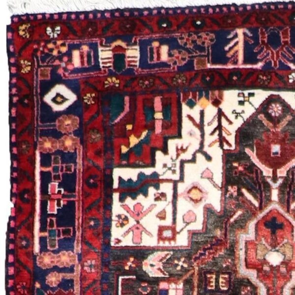 4’x6’5” Decorative Tribal Wool Hand-Knotted Rug - Direct Rug Import | Rugs in Chicago, Indiana,South Bend,Granger