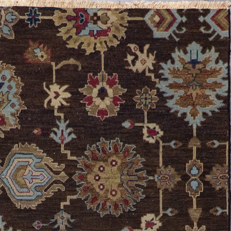 5'11"x8'11"   Casual Flat weave Brown Wool Hand-Knotted Rug - Direct Rug Import | Rugs in Chicago, Indiana,South Bend,Granger