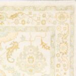 8'4"x11'9" Transiitonal Ivory Oushak Wool Hand-Knotted Rug - Direct Rug Import | Rugs in Chicago, Indiana,South Bend,Granger