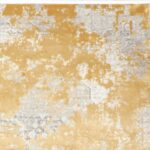 7’8”x9’9” Transitional Gray Wool & Silk Hand-Knotted Rug - Image 3