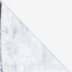 3’3”x9’10” Transitional Silver Wool & Silk Hand-Finished Rug - Image 4
