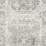 2’7”x10’ Transitional Gray Wool & Silk Hand-Knotted Rug - Image 2