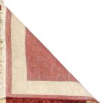 2’7”x10’ Decorative Burgundy Wool & Silk Hand-Finished Rug - Image 4