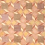 8'x10' Contemporary Tibetan Salmon Hand-Knotted Wool Rug - Image 2