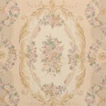 6’2”x9’3” Aubusson Wool Hand-Knotted Rug - Image 3