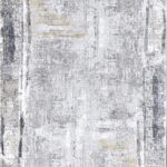 2’7”x10’ Contemporary Gray Wool & Silk Hand-Finished Rug - Direct Rug Import | Rugs in Chicago, Indiana,South Bend,Granger