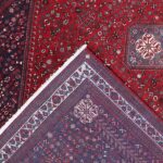 6’9”x9’10” Persian Traditional Red Wool Hand-Knotted Rug - Image 4