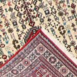 3’2”x4’10” Traditional Ivory Persian Wool Hand-Knotted Rug - Image 4