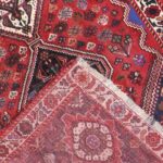 5’10”x8’6” Traditional Red Persian Wool Hand-Knotted Rug - Image 4