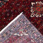 4’9”x7’5” Persian Traditional Red Wool Hand-Knotted Rug - Image 4